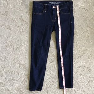AEO jegging crop super super stretch